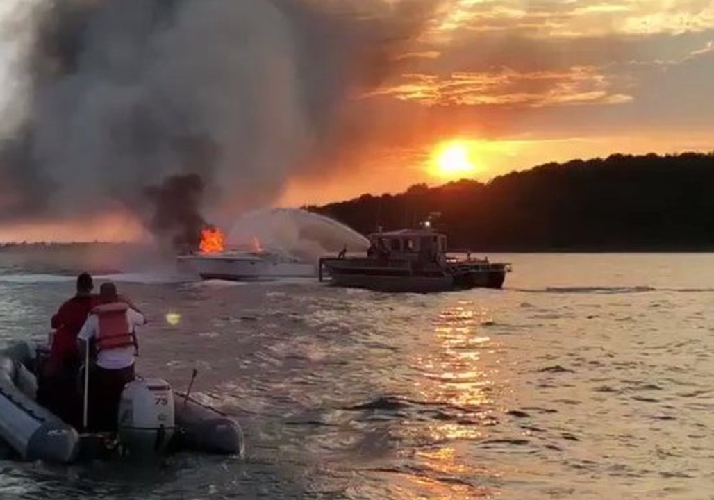Five Rescued From Boat Fire in Massachusetts