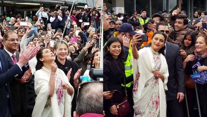 Rani Mukerji At The National Flag Hoisting Ceremony  In Melbourne