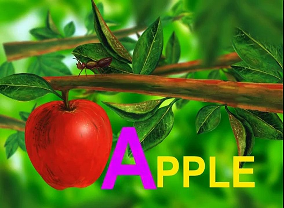 A is for Apple-A is for Ant