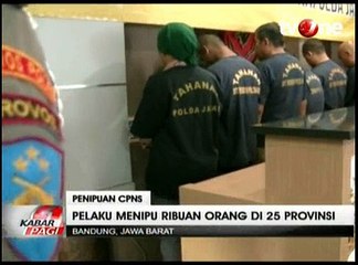 Polisi Bekuk 8 Sindikat Penipuan CPNS