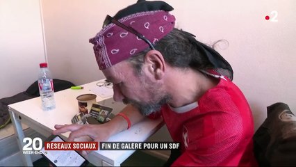 Réseaux sociaux : fin de galère, Christian Page, n'est plus SDF