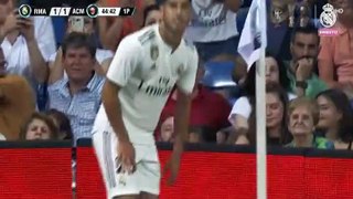 Gareth Bale Goal Real Madrid  2-1 AC Milan  11.08.2018