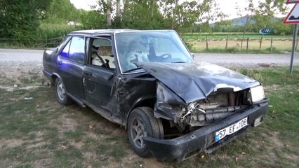 Kastamonu’da traktör ile otomobil çarpıştı: 1 Yaralı