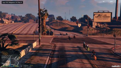 GTA V Racing - Tron Bikes