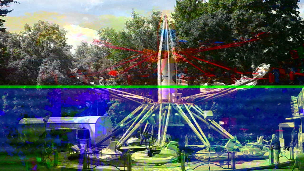 Offride: Familienfahrgeschäft 'Hurrican' (Klinkerfuß) 11.08.2018