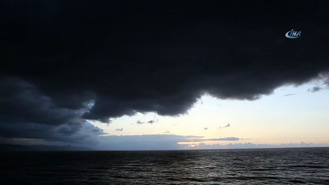 Yağmur bulutları yeniden Karadeniz üstünde