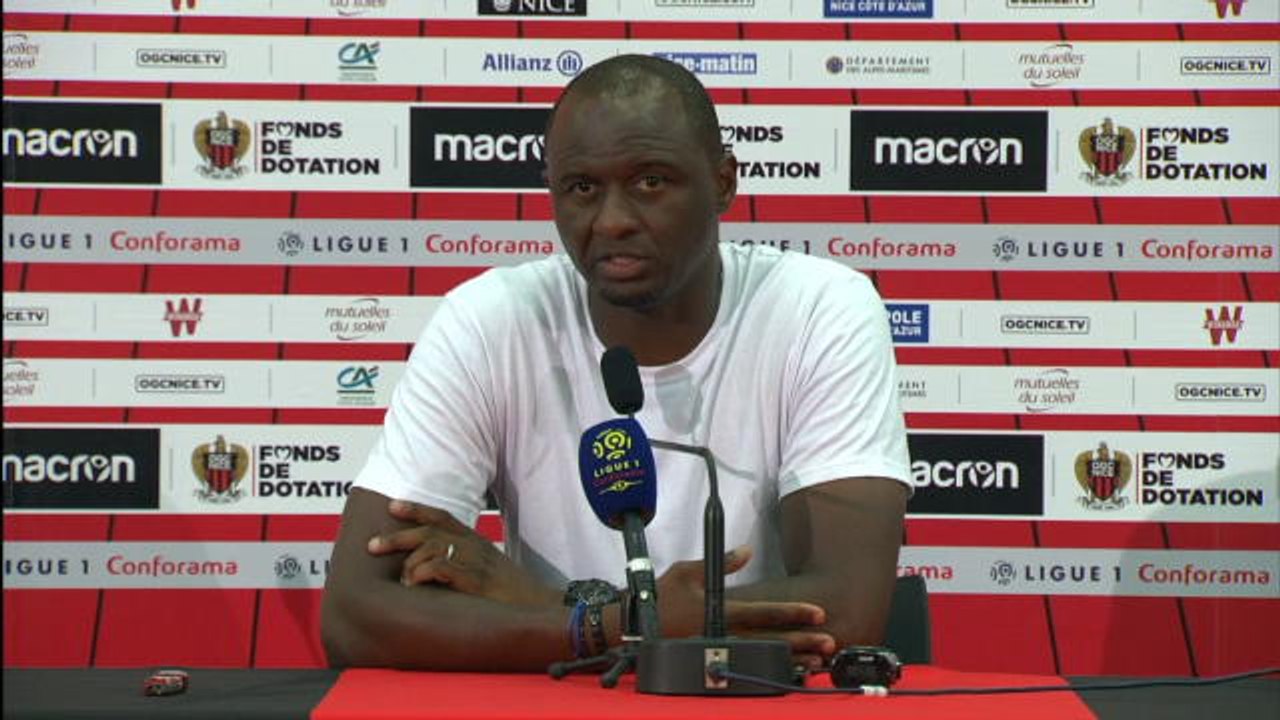 1ère j. - Vieira : "On va continuer à travailler, je crois en mes idées de jeu"