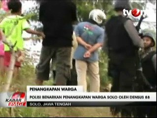 Keluarga Terduga Teroris Datangi Polresta Solo