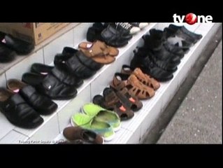 Kisah Tukang Parkir Sepatu di Masjid Agung Medan