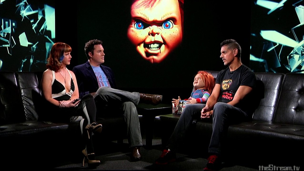 Chucky and Don Mancini (Curse of Chucky)