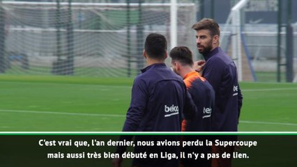 Barcelone - Valverde : "Pas de lien entre gagner la Supercoupe et bien débuter la Liga"