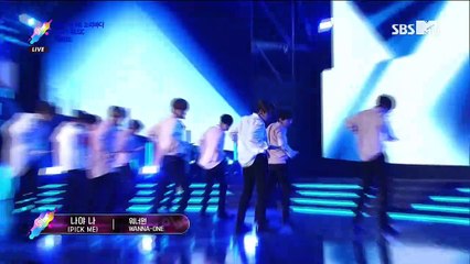 170920 SBS Soribada BEST K-MUSIC AWARDS Wanna One - PICK ME