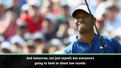 Low rounds and birdies needed on final day - Woods