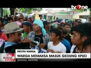 KPU Serang Loloskan Pasangan yang Awalnya Ditolak
