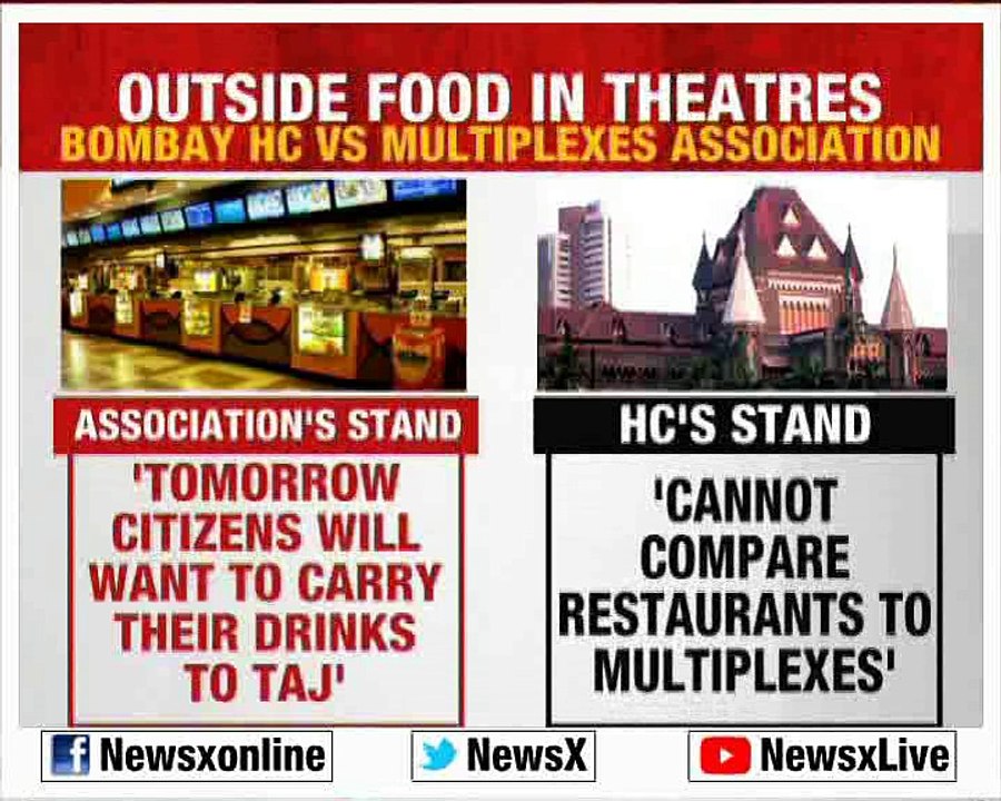 Outside food in cinema halls 'Could pose a security threat' says Maha Govt.