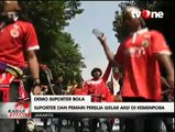 Ribuan Suporter dan Pemain Persija Gelar Demo di Kemenpora