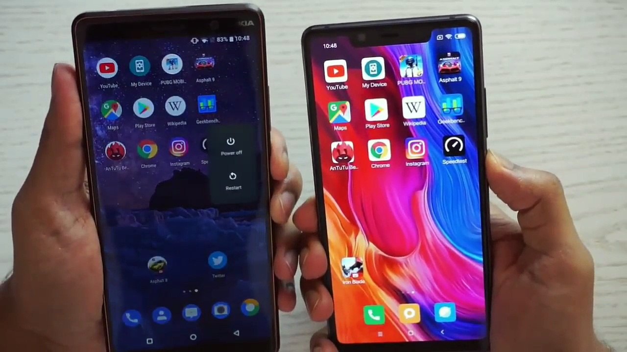 Nokia 7 Plus Vs Xiaomi Mi 8 SE Speed Test