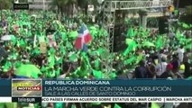 Marcha Verde contra la corrupción en República Dominicana