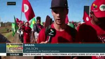 Miles de trabajadores marchan para exigir la liberación de Lula