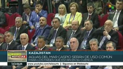 Países del Mar Caspio firman acuerdo de no injerencia en esa cuenca