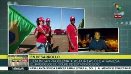 Marchan miles en Brasil por la liberación de Lula da Silva