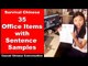 35 Office Items with Sentence Samples - Chinese Conversation | Chinese Listening Practice