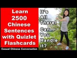 Learn 2500 Chinese SENTENCES with FREE Flashcards - Beginner Chinese Course - Chinese Sentences