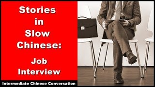 Job Interview - Intermediate Chinese Listening Practice | Chinese Conversation | Level: HSK 3