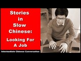 Looking For A Job - Intermediate Chinese Listening Practice | Chinese Conversation | Level: HSK 3