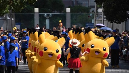 今年もかわいい！ピカチュウ大行進