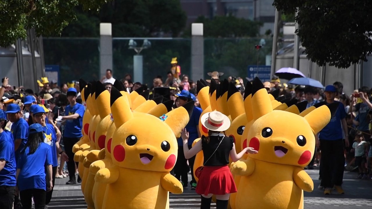 今年もかわいい！ピカチュウ大行進