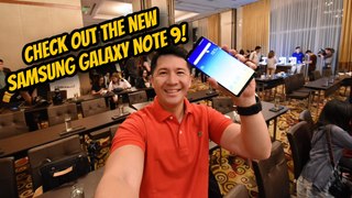 I attended the Samsung Galaxy Note 9 Local Unpacked Event