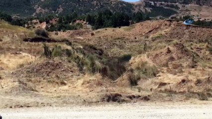 Toprağa gömülü 100 kiloluk EYP imha edildi