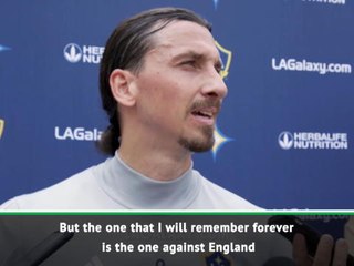 My best goal ever was overhead kick against England - Zlatan