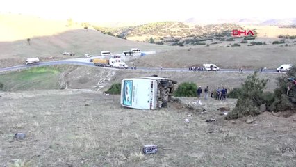 Tekirdağ Tarım İşçilerini Taşıyan Servis Aracı Devrildi: 26 Yaralı