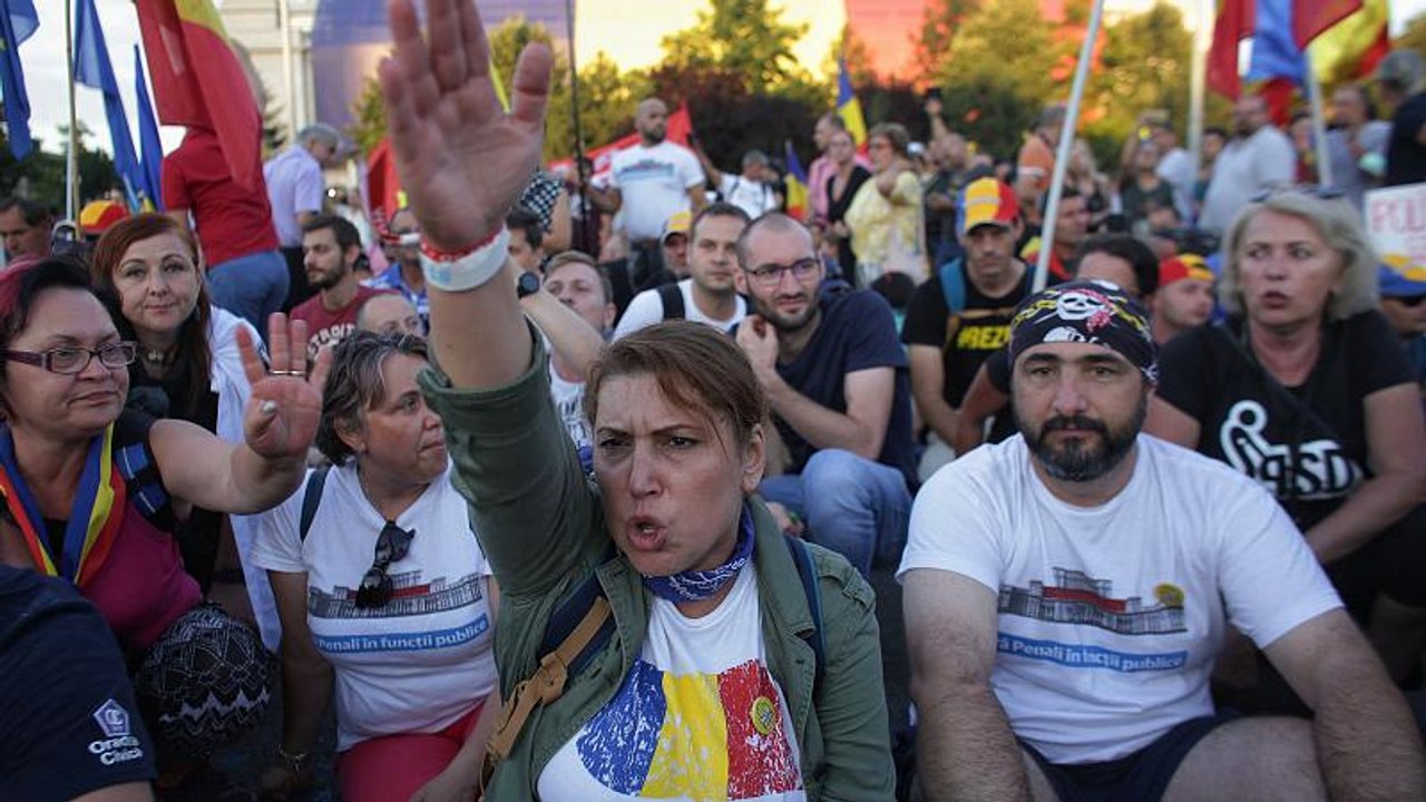 Gegen Korruption: erneut Proteste in Rumänien
