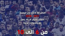 افضل 50 لاعب في موسم 2017 - 2018 حسب تقييم فريق عمل يوروسبورت عربية - اللاعبين من 6-10