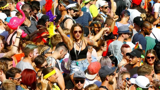 Locos por la Street Parade de Zúrich