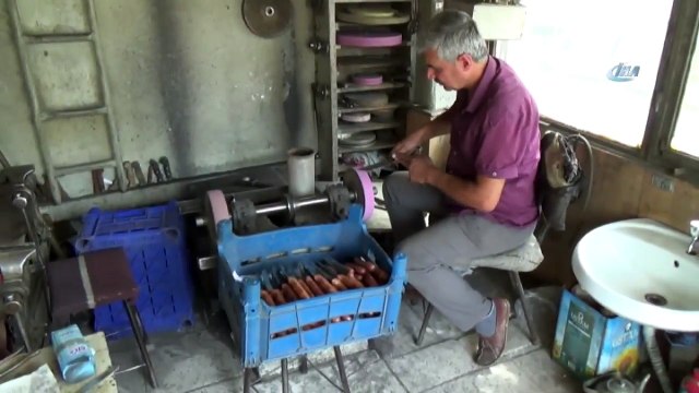 El Yapımı Sivas Bıçağına Bayram Öncesi Yoğun Talep