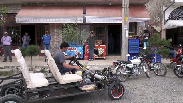 Lise mezunu genç, kendi arabasını yaptı - NEVŞEHİR