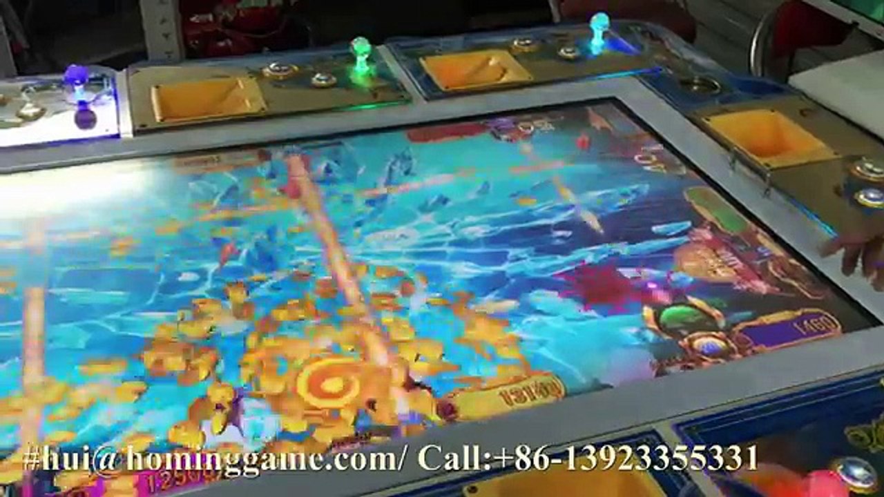 3D KONG Fishing Arcade Table Game Machine - Coin Operated Gambling Fishing Game Machine