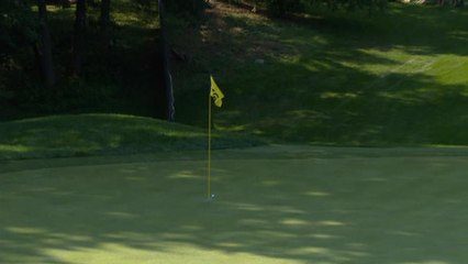 Le coup du jour - Le trou 16 réussit en un coup par l'Anglais Matt Wallace