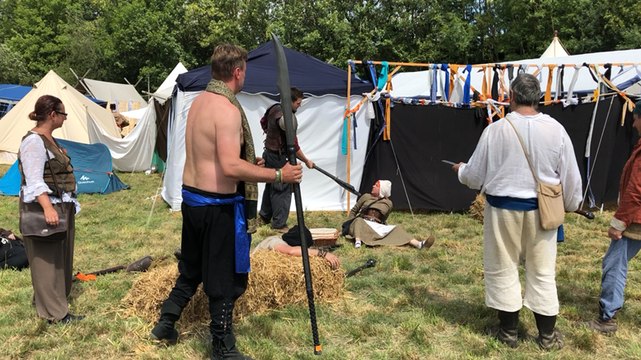 Un jeu grandeur nature au parc Echologia près de Laval