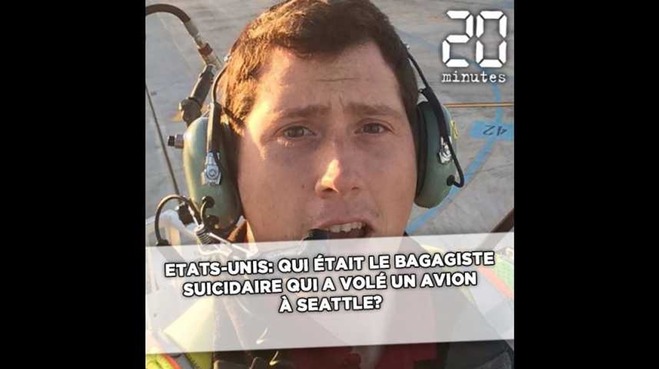 Etats-Unis: Qui était le bagagiste suicidaire qui a volé un avion à Seattle?