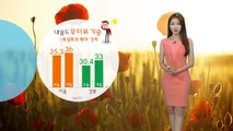 [날씨] 내일도 무더위 기승...전국 곳곳 소나기 / YTN
