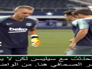 عام: كرة قدم: نودّ بقاء سيليسن في برشلونة- فالفيردي