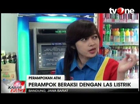 Kawanan Perampok Bobol ATM di Minimarket, Rp 196 Juta Raib