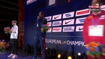 Pascal Martinot-Lagarde fond en larmes sur le podium du 110m haies (vidéo)