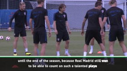 Inter boss Spalletti expects Modric to stay at Real Madrid