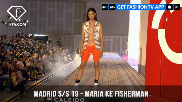 MARIA KE FISHERMAN Madrid Fashion Week Spring/Summer 2019 Full | FashionTV | FTV